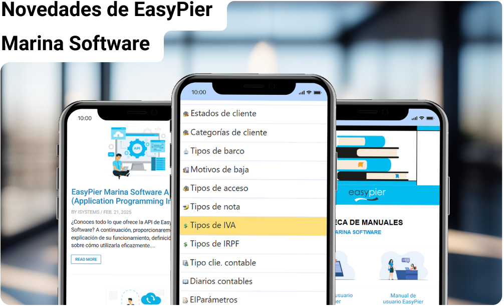 Encabezado con pantallas de EasyPier