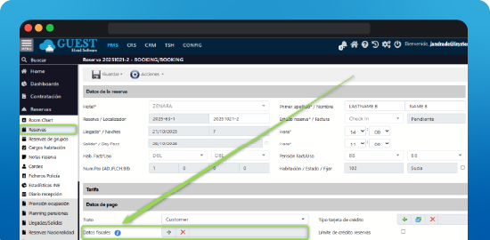 Asignación automática de habitaciones