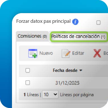 Pol&iacute;ticas de cancelaci&oacute;n de reservas
