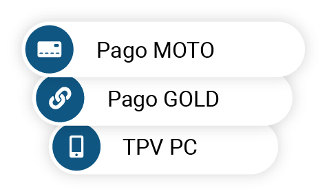Términos Pago MOTO, Pago GOLD, TPV PC